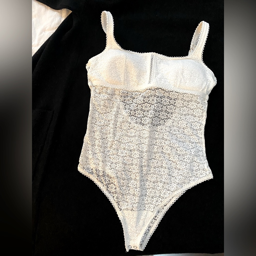 White lace, body lingerie, sexy